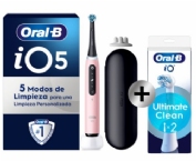 Oral B iO 5 Cepillo dental eléctrico laboratory color rosa negro