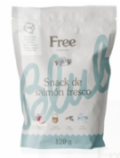 DingoNatura Free Snack de salmón fresco para perro 120g