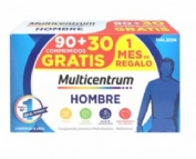 Multicentrum Hombre Pack Promocional 90 + 30 comprimidos