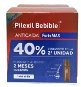 Pilexil Bebible Anticaída ForteMAX Pack Ahorro 30 + 30 frascos