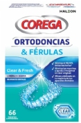 Corega Ortodoncias & Férulas (66 tabletas limpiadoras)