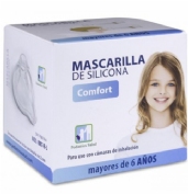 Mascarilla de silicona pediatrics salud mayores de 6 años (krt-r-l)