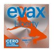Evax Liberty Compresas Super alas 10 ud