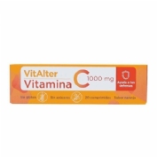 Vitalter vitamina c  20 comprimidos sabor naranja
