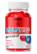 Weider Multikids 50 gummies sabor cereza