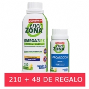 PROMO EnerZona Omega 3rx 210 cápsulas + 48 de regalo