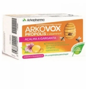 Arkovox Própolis + vitamina C 24 comprimidos masticables sabor frambuesa