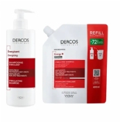 Lote dercos estimulante + refil energy