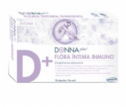 DONNAplus Flora íntima Inmuno 14 cápsulas