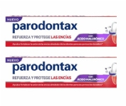 Parodontax Refuerza y Protege encías Dentífrico Sabor menta fresca 2 tubos x 75 ml
