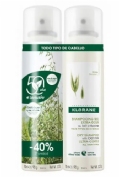 Klorane Pack Champú Seco extrasuave al extracto de avena (2 ud x 150 ml)