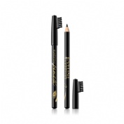 Lapiz de cejas negro con cepillo