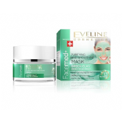 Mascarilla purificante suavizante con arcilla verde 50ml