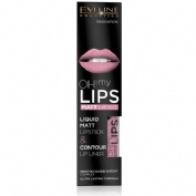 Eveline! Oh My Lips Pintalabios Líquido n3 Nude Rosa + Perfilador