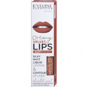 Eveline! Oh My Lips Pintalabios Líquido n12 Praliné Eclair + Perfilador 