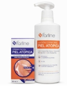 Farline Lote Piel atópica Crema Facial 50ml+ Loción corporal 500ml