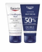 Duplo Eucerin Crema de Manos Urea Repair 2 ud x 75 ml