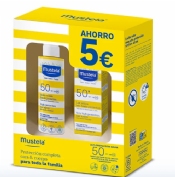 Mustela Pack Spray Solar Bebés SPF50 200ml + Crema Solar Facial SPF50 40ml