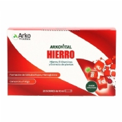 Arkovital hierro 20 sobres 10 ml sabor afrutado