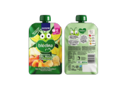 Blédina Pouch Manzana pera Plátano y albaricoque 100 g