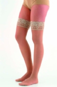 Media larga (a-f) comp normal 140 den - varisan silicona (talla 4 color marron)