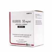 REGAXIDIL 50 mg/ml SOLUCION CUTANEA , 3 frascos de 60 ml