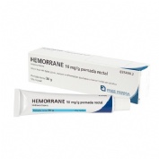 HEMORRANE 10 mg/g POMADA RECTAL , 1 tubo de 30 g