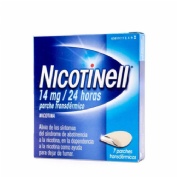 NICOTINELL 14 MG/24 HORAS PARCHE TRANSDERMICO , 7 parches