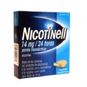 NICOTINELL 14 MG/24 HORAS PARCHE TRANSDERMICO , 14 parches