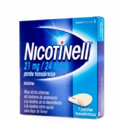 NICOTINELL 21 MG/24 HORAS PARCHE TRANSDERMICO , 7 parches