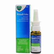 NASALVICKS 0,5MG/ML SOLUCION PARA PULVERIZACIÓN NASAL , 1 envase pulverizador de 15 ml