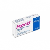 PEPCID 10 mg COMPRIMIDOS RECUBIERTOS , 12 comprimidos