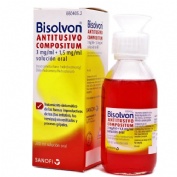 BISOLVON ANTITUSIVO COMPOSITUM 3 mg/ml + 1,5 mg/ml SOLUCION ORAL , 1 frasco de 200 ml