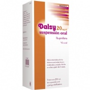DALSY 20 mg/ml SUSPENSION ORAL , 1 frasco de 150 ml
