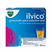 ILVICO GRANULADO PARA SOLUCION ORAL, 10 sobres