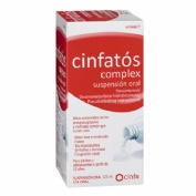 CINFATOS COMPLEX suspensión oral , 1 frasco de 125 ml