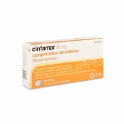 CINFAMAR 50 mg COMPRIMIDOS RECUBIERTOS , 10 comprimidos
