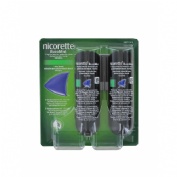 NICORETTE BUCOMIST 1 MG/PULSACION SOLUCION PARA PULVERIZACION BUCAL , 2x1 dispensador de 13,2 ml