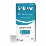 SEKISAN 3,54 mg/ml JARABE , 1 frasco de 200 ml
