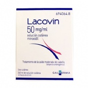 LACOVIN 50 mg/ml SOLUCIÓN CUTÁNEA , 4 frascos de 60 ml