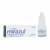 MIRAZUL 1,25 MG/ML COLIRIO EN SOLUCIÓN. , 1 frasco de 10 ml
