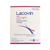LACOVIN 20 mg/ml SOLUCIÓN CUTÁNEA , 4 x 60 ml