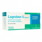 LAGROBEN 5 MG/ML COLIRIO EN SOLUCION EN ENVASE UNIDOSIS , 30 envases de 0,4 ml