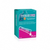 GAVISCON FORTE SUSPENSION ORAL EN SOBRES , 24 sobres