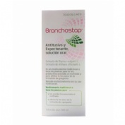 BRONCHOSTOP ANTITUSIVO Y EXPECTORANTE SOLUCION ORAL , 1 frasco de 200 ml