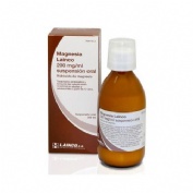 MAGNESIA LAINCO 200 MG/ML SUSPENSION ORAL , 220 ml