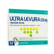 ULTRA-LEVURA 250 MG CAPSULAS DURAS , 10 cápsulas