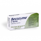 BECOZYME C FORTE COMPRIMIDOS RECUBIERTOS  , 30 comprimidos