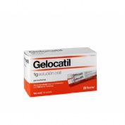 GELOCATIL 1 g SOLUCION ORAL,10 sobres