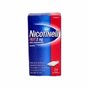 NICOTINELL FRUIT 2 mg CHICLE MEDICAMENTOSO, 24 chicles